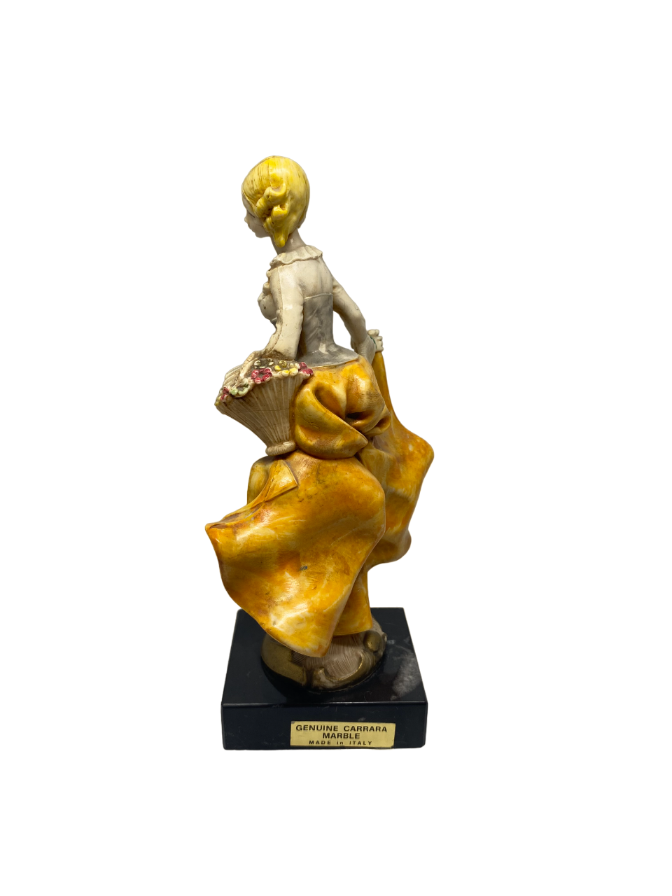 Figura Vintage en base de marmol Hombre-Mujer